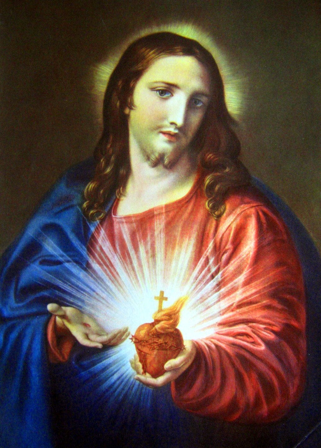 Sagrado Coração de Jesus por Pompeo Batoni